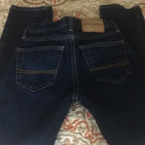 Boys Abercrombie Dark Wash Jeans slim fit, size 10